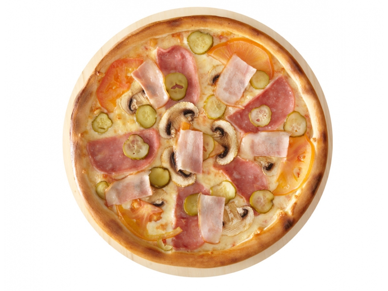 Пицца Деревенская 25 см с доставкой, Жулебино